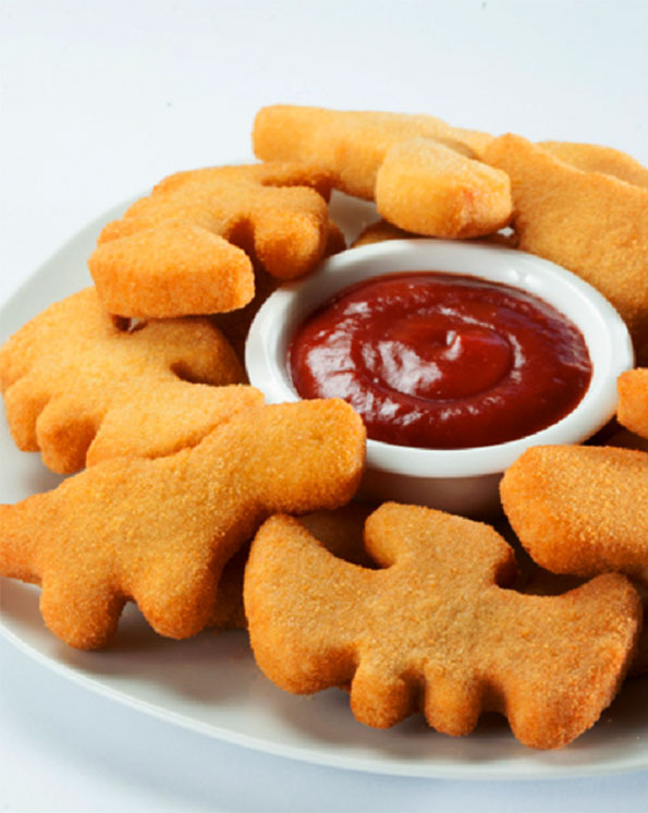 Dinos de pollo 