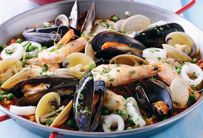 Paella de mariscos